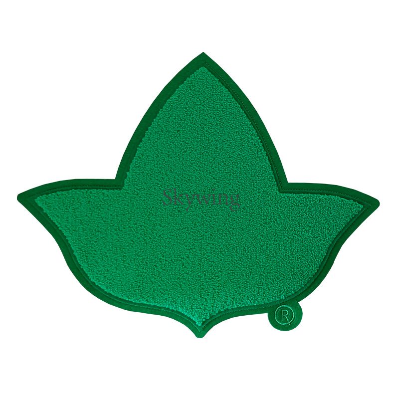 All Green AKA Shield and Ivy Leaf Sorority Chenille Patches