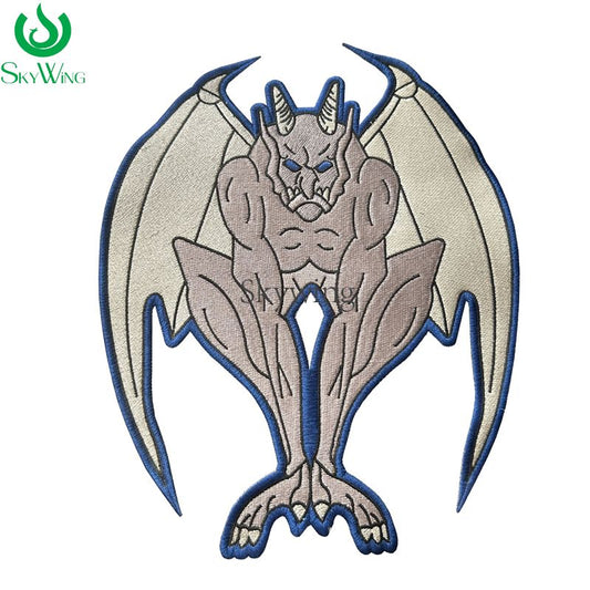 Bat Embroidered Iron On Patches