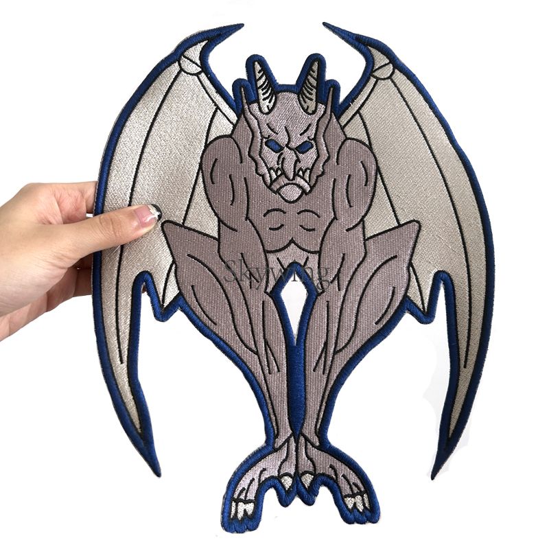 Bat Embroidered Iron On Patches