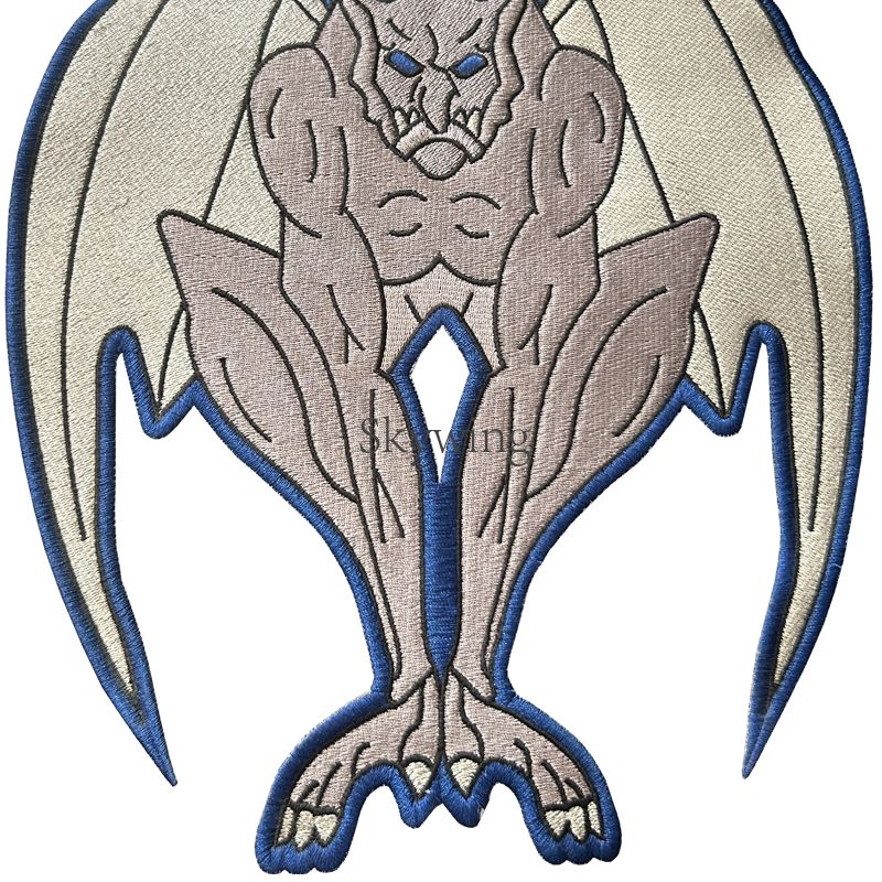 Bat Embroidered Iron On Patches