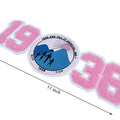 Chenille Jack And Jill Of American Since 1938 Iron on Patch