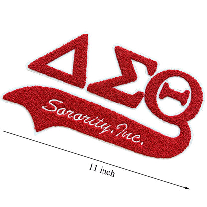 Greek Letter Delta Sorority Chenille Patches Manufacturers