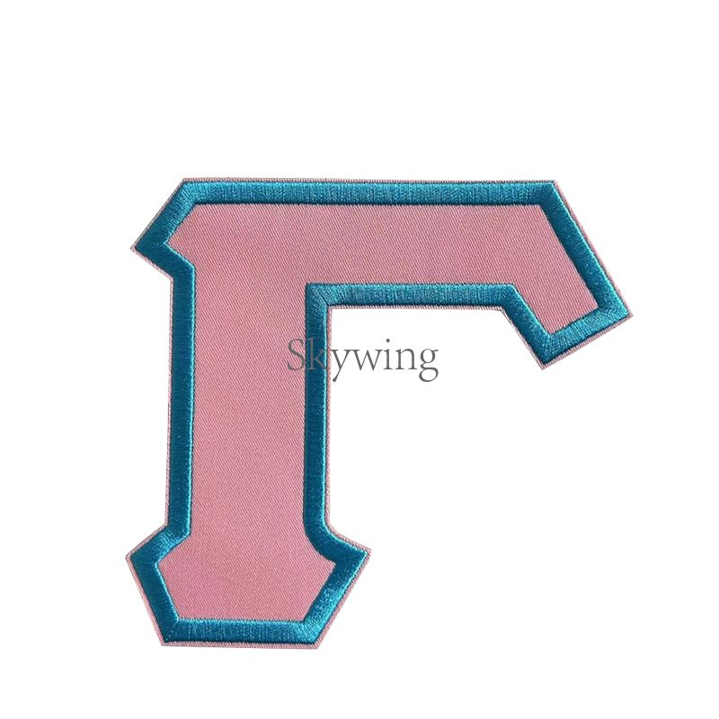 Baby Pink&blue Sorority Gamma Phi Delta Twill Patches Embroidery