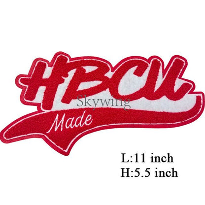 HBCU Chenille Iron on Patch