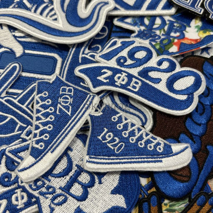 Small Size Zeta Phi Beta Embroidery Patch