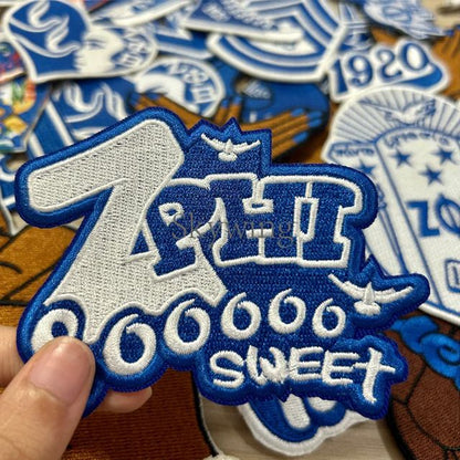 Small Size Zeta Phi Beta Embroidery Patch