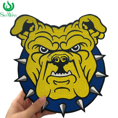Embroidered NC A&T Aggies Bulldog Iron On Patch