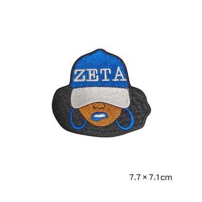 Zeta Phi Beta Finer Womanhood Embroidered Patches Set