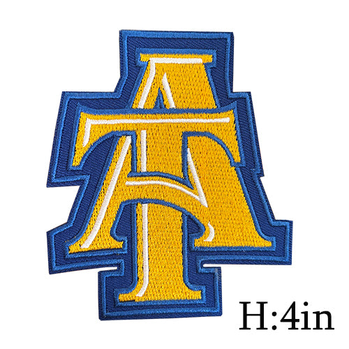 Iron On North Carolina A&T HBCU Embroidery Patch