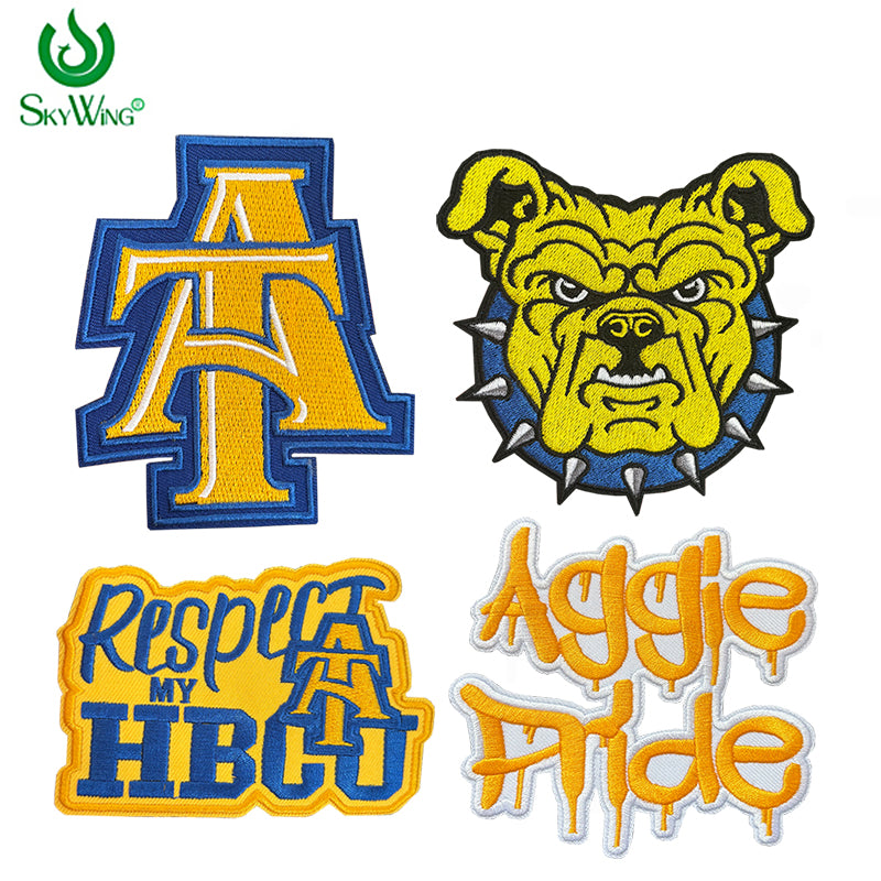 Iron On North Carolina A&T HBCU Embroidery Patch