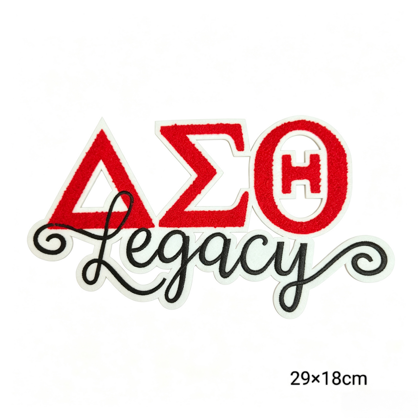 Fraternity/Sorority Chenille & Embroidered Iron-On Patches