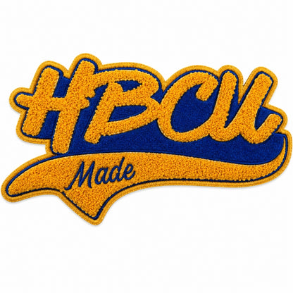 HBCU Chenille Iron on Patch