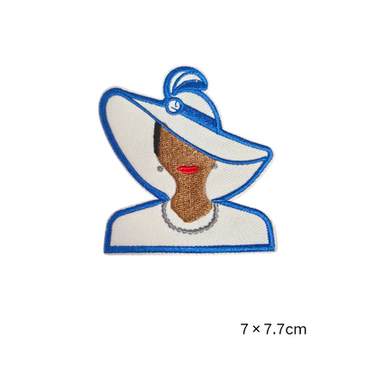 Zeta Phi Beta Finer Womanhood Embroidered Patches Set