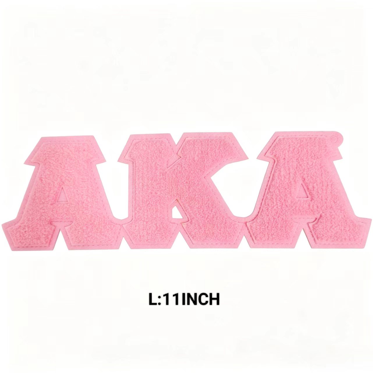 Multi style iron on AKA embroidery patches