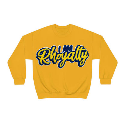 SGRho 1922 "I am Rhoyalty"Chenille Iron on Patch