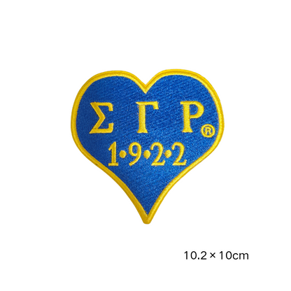Sigma Gamma Rho SGRho 1922 Embroidered Iron on Patches