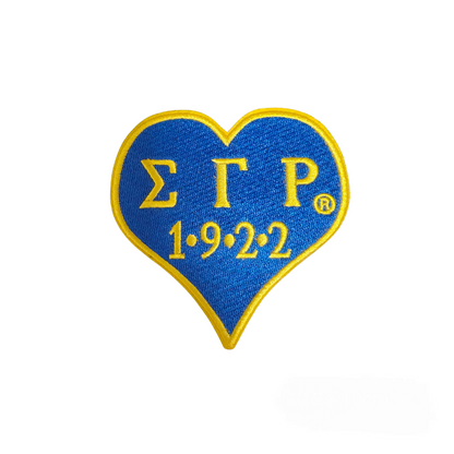 Sigma Gamma Rho SGRho 1922 Embroidered Iron on Patches