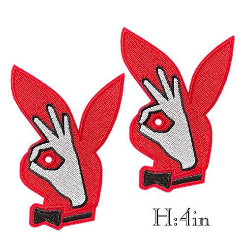 Small Kappa Psi Phi Embroidered Iron Patches Set