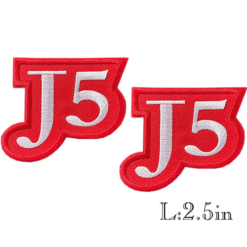 Small Kappa Psi Phi Embroidered Iron Patches Set