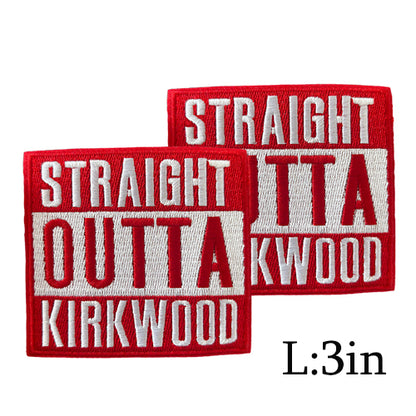 Small Kappa Psi Phi Embroidered Iron Patches Set