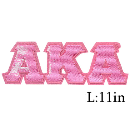 1908 Ivy Sorority Sequined Embroiered Iron on Patches