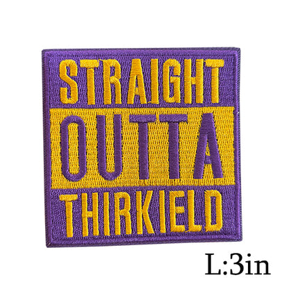 Small Size Omega Psi Phi Embroidery Patch Iron on